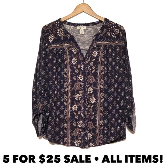 Style & Co. Tops - Style & Co Tunic Top